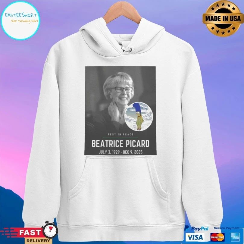 Rest In Peace Beatrice Picard July 3 1929 – Dec 9 2025 T-shirt