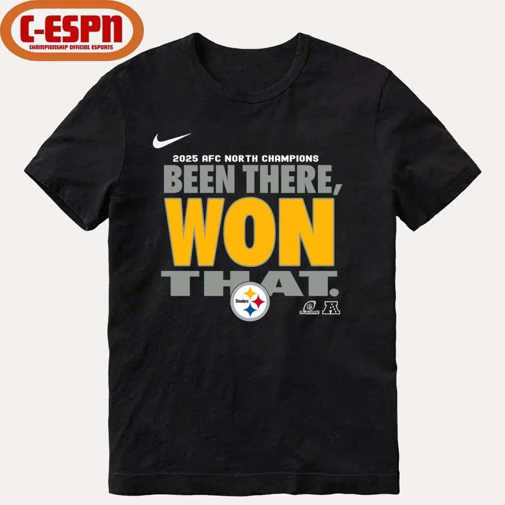 Been There, Won That Steelers AFC North Division Champions Shirt