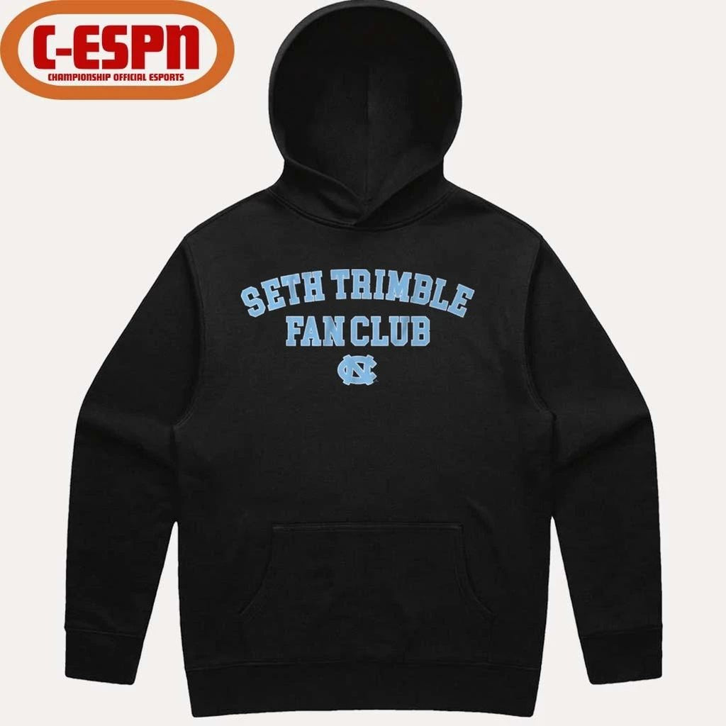 UNC Basketball Seth Trimble Fan Club Shirt