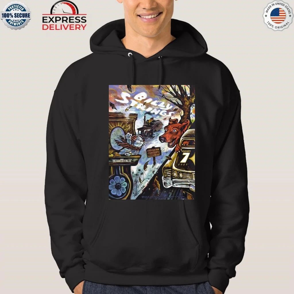 Billy Strings Pittsburgh Pennsylvania 2025 Night 1 At PPG Paints Arena On November 7 2025 Shirt