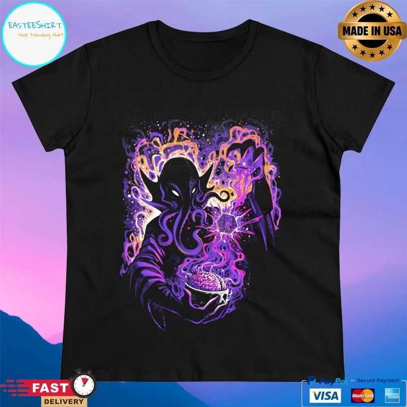 Mind Flayer The Master Of Mental Power T-shirt