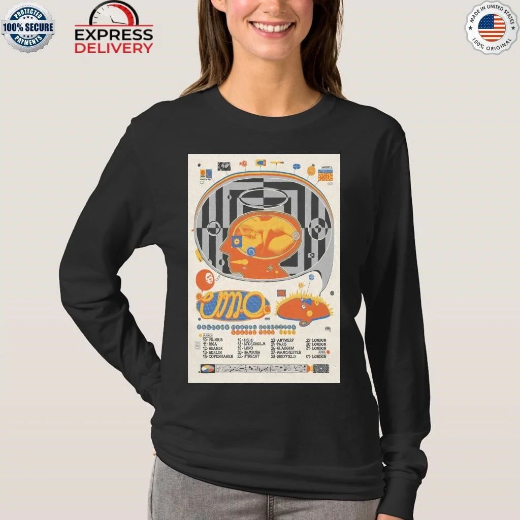 Unknown Mortal Orchestra Euro Tour 2026 Shirt