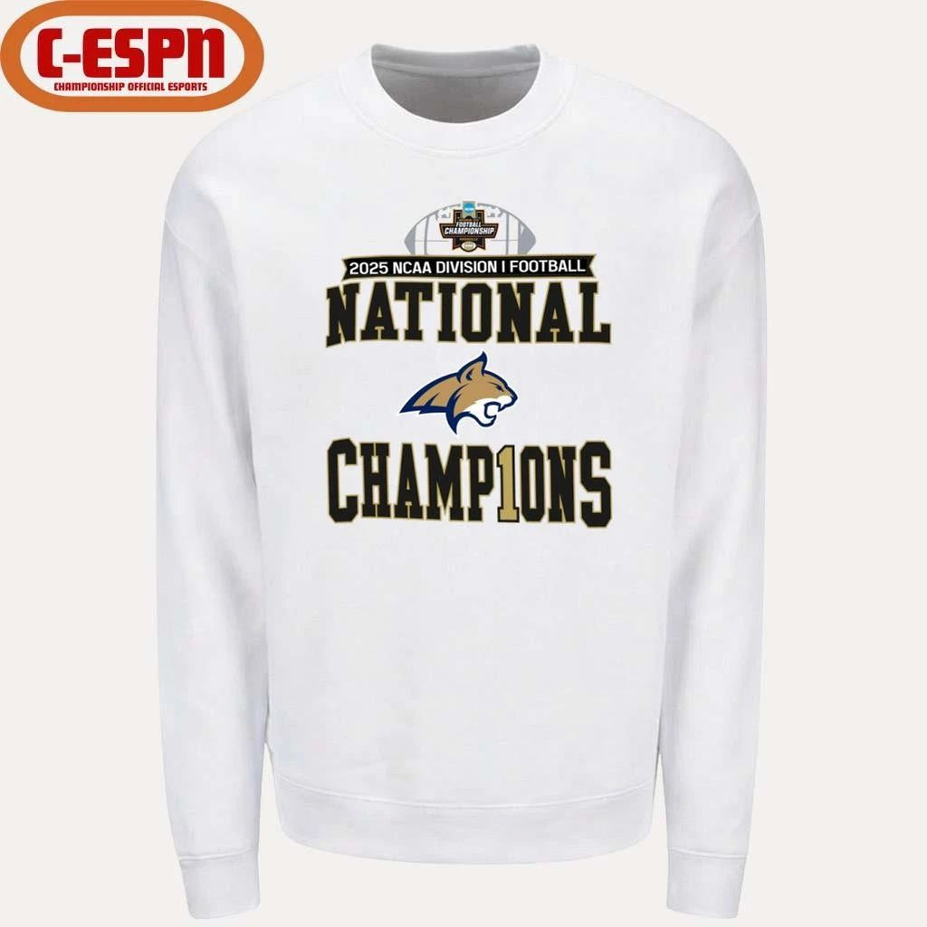 Montana State NCAA DI Football National Champions T-Shirt