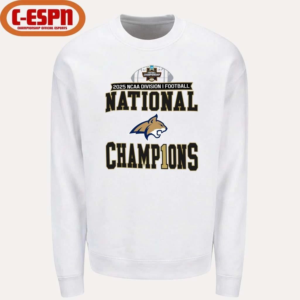 Montana State NCAA DI Football National Champions T-Shirt