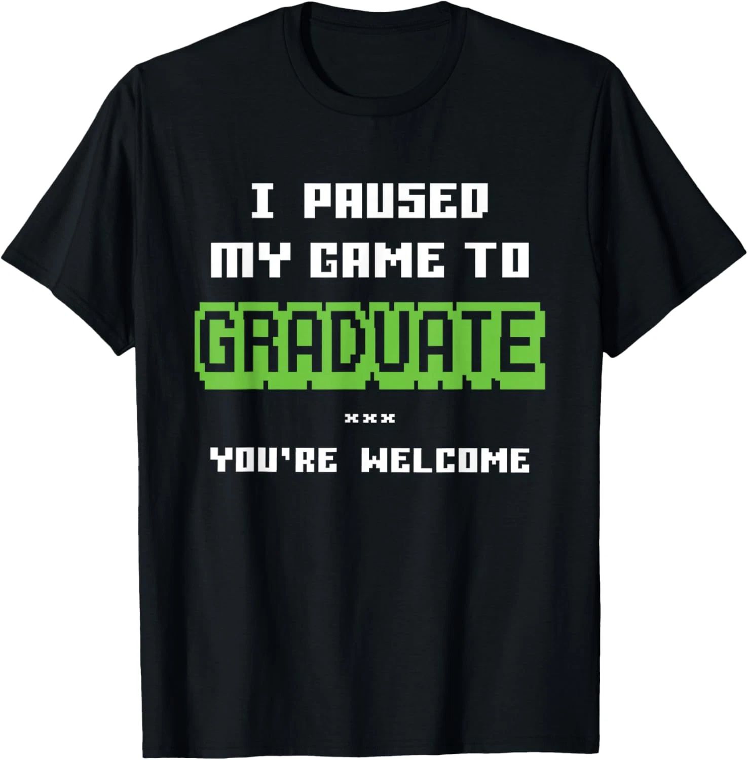 Funny 2026 Gamer Graduate Graduation T Shirt