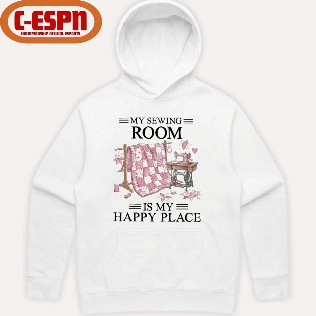 My Sewing Room Is My Happy Place T-Shirt