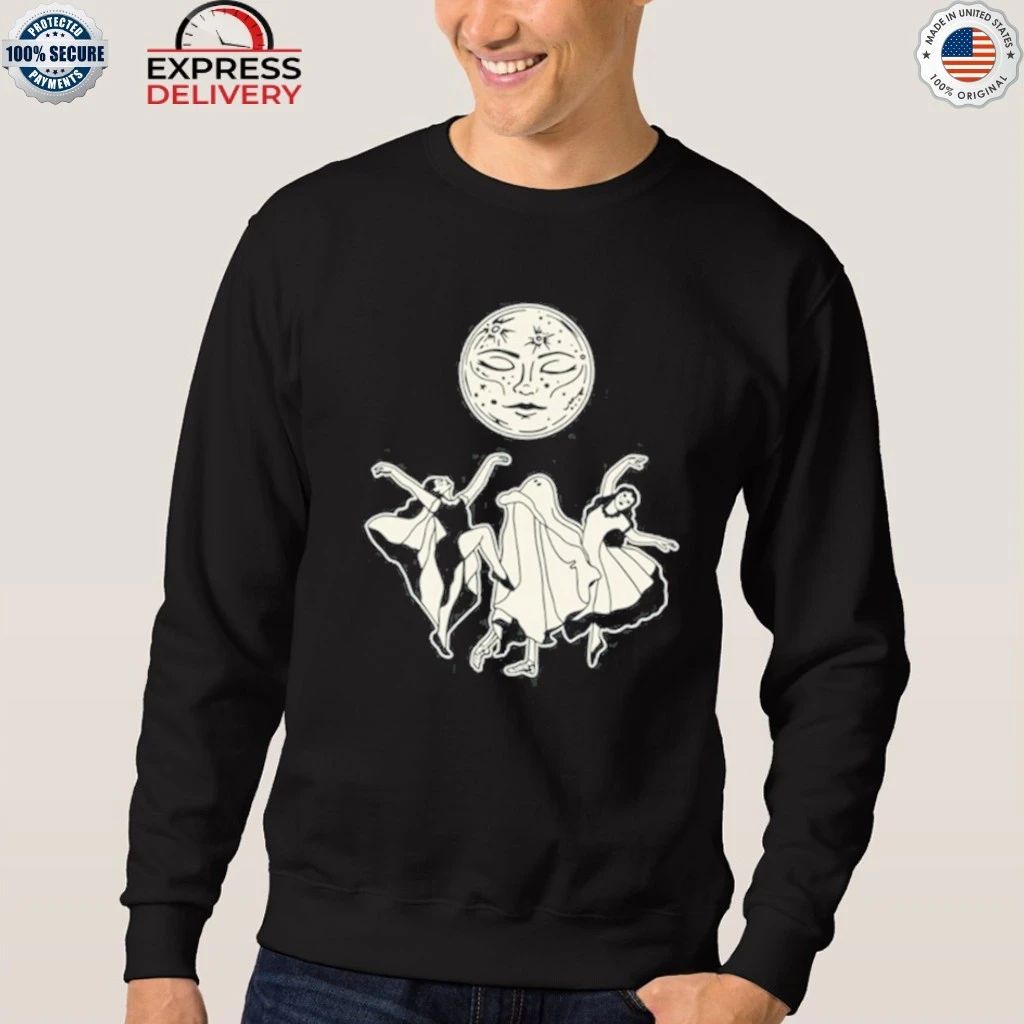 Two Girls One Ghost Dancing Moon Shirt