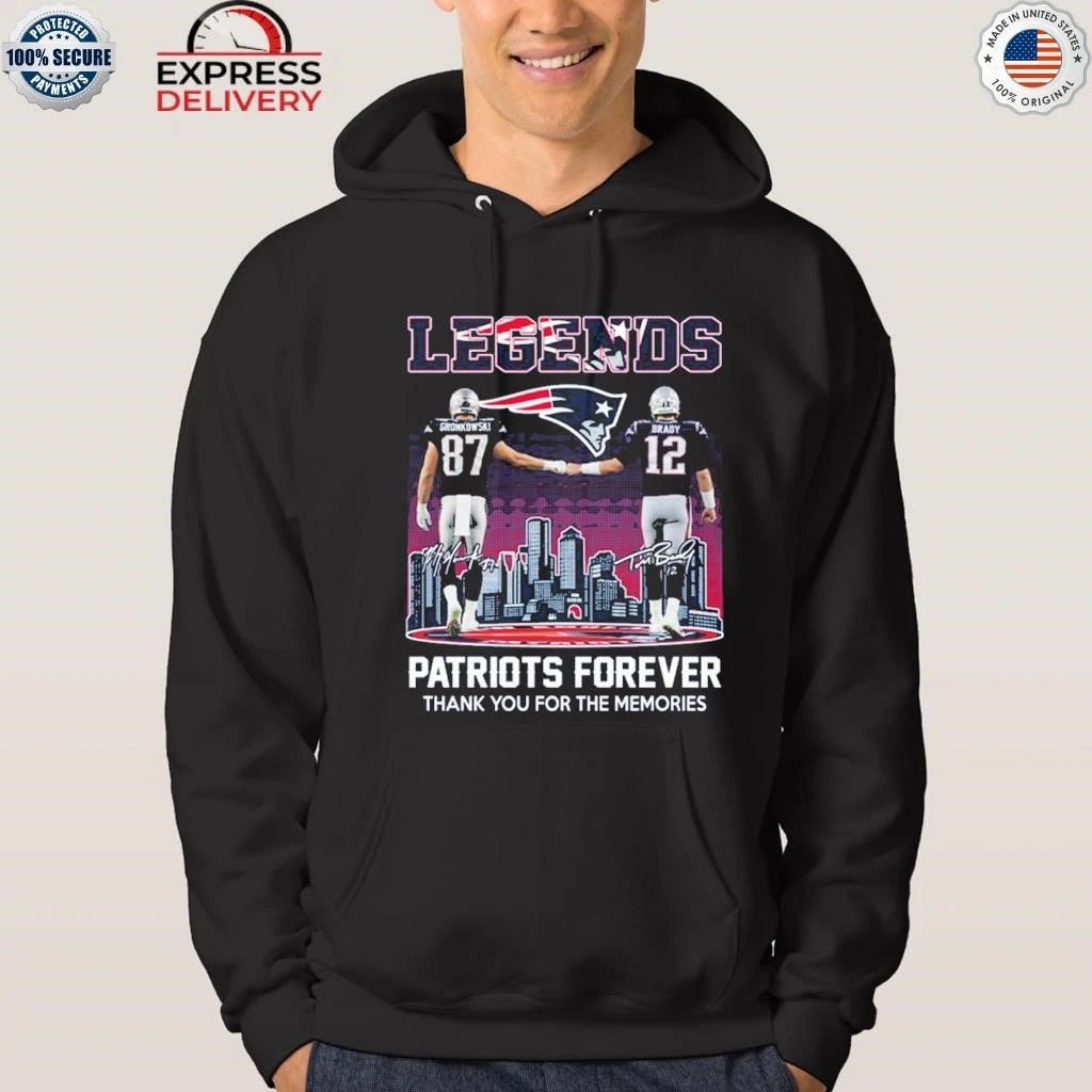 Gronkowski Brady Legend Patriots Forever Shirt