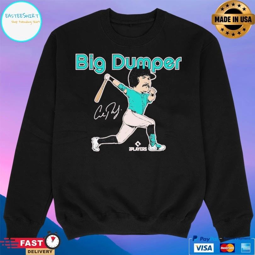 Cal Raleigh Seattle Mariners Mlb Big Dumper Signature T-shirts