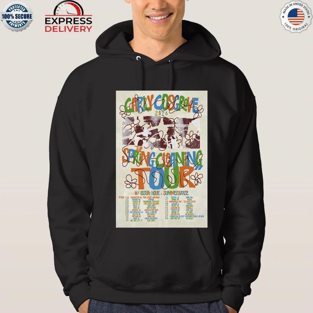 Carly Cosgrove 2026 Tour The Spring Cleaning Shirt