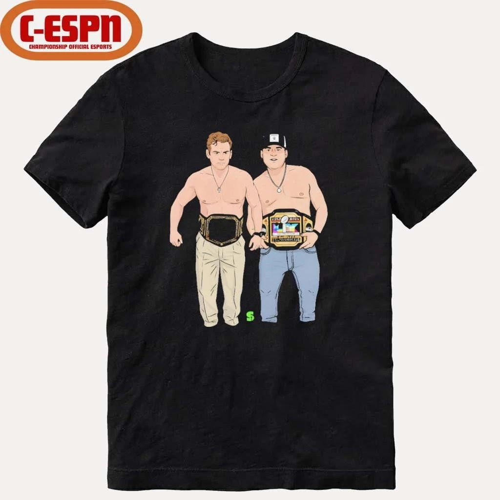John Schneider Before & After SB Champs Belt Shirt