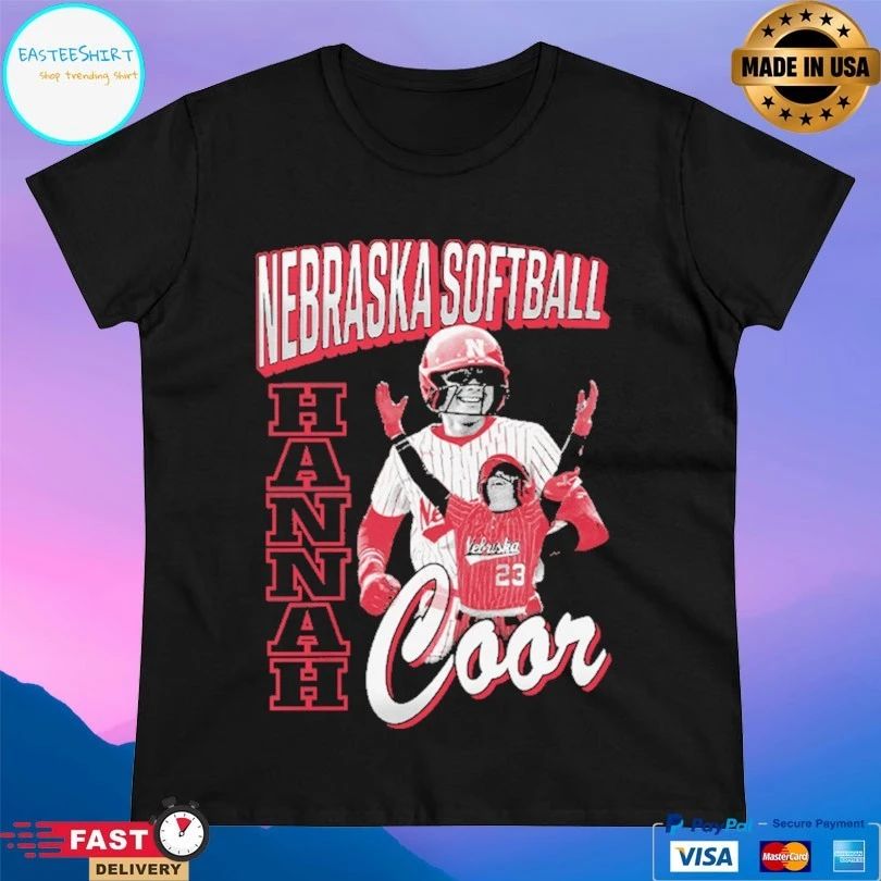 Hannah Coor Nebraska Softball T-shirt