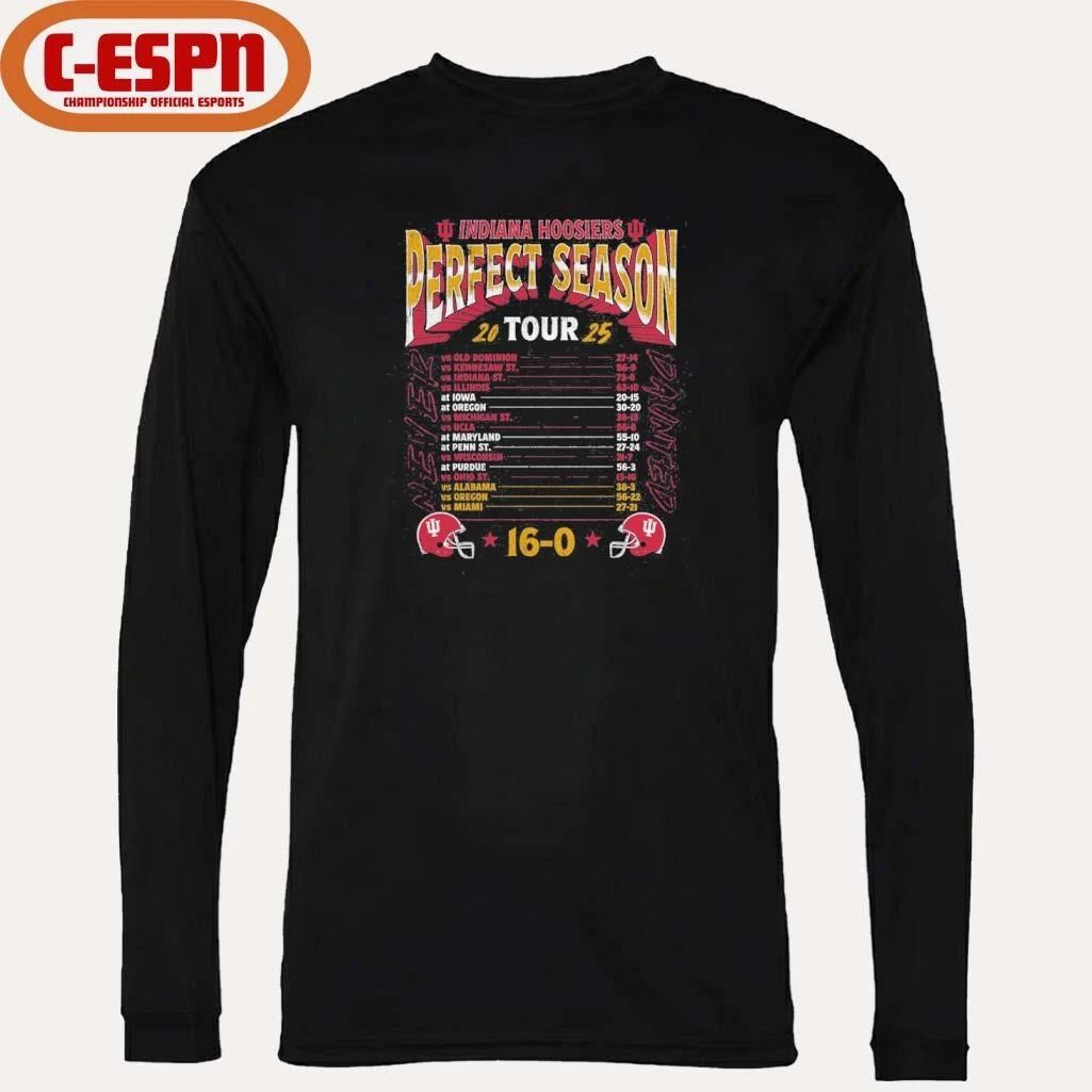 IU Football National Champions Perfect Season Tour Shirt