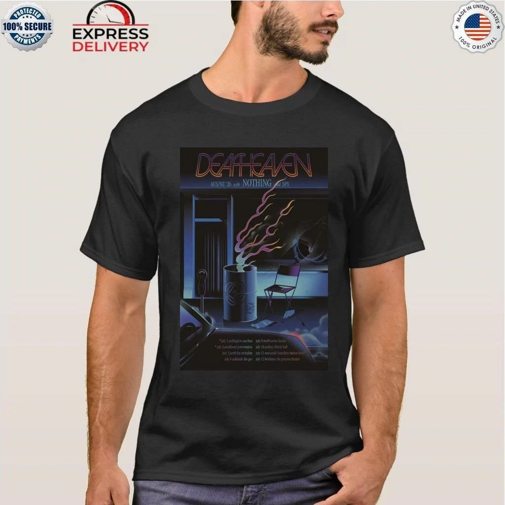 Deafheaven AUS NZ Tour 2026 with Nothing and Spy Shirt