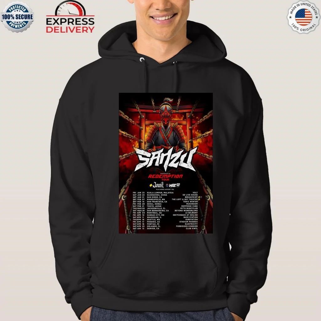 Sanzu Poster Redemption Tour 26 Shirt