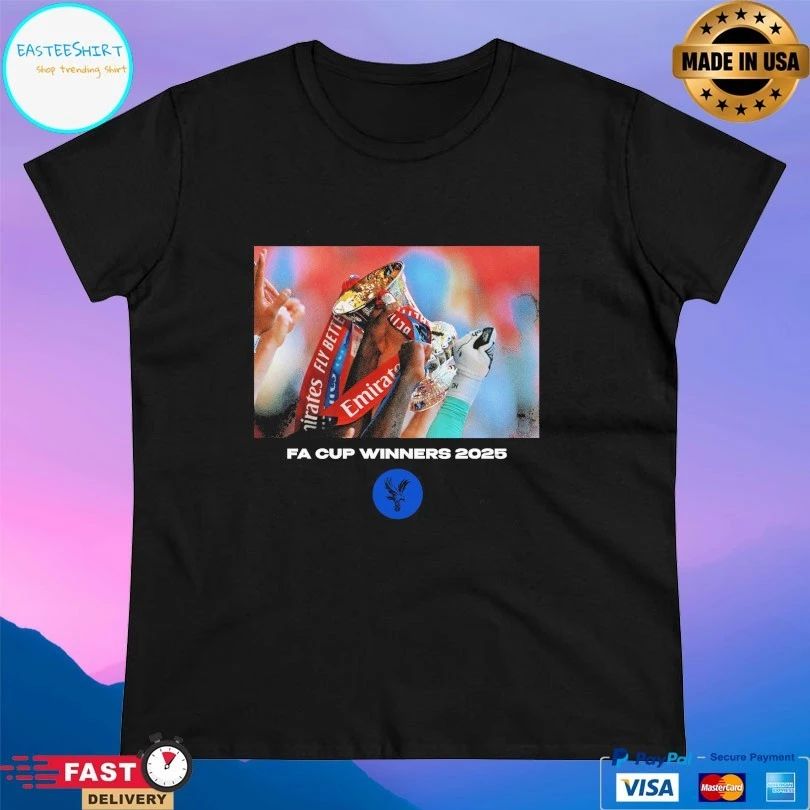 Fa Cup Winners 2025 Crystal Palace Exhibition T-shirt