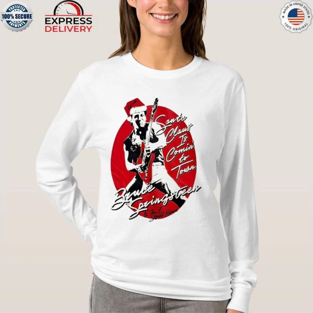 Bruce Springsteen Santa Claus is Comin’ to Town Shirt