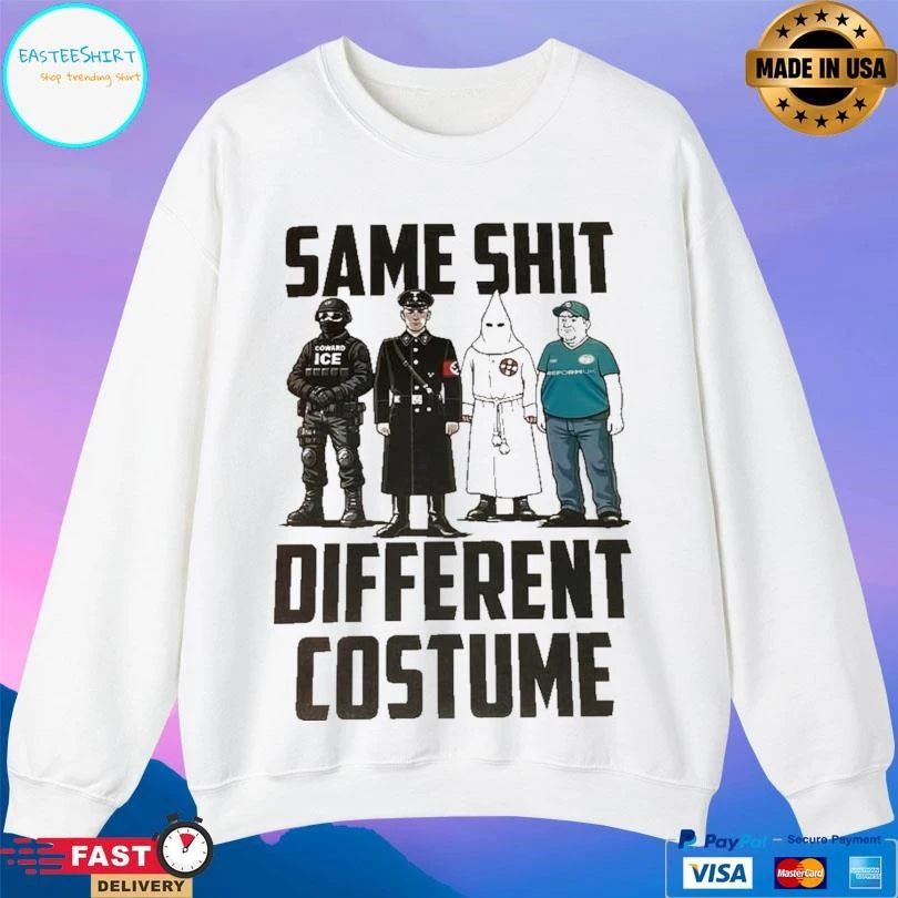 Same Shit Different Costume ICE 2026 T-shirts