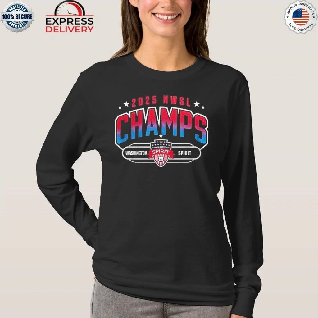 Washington Spirit 2025 NWSL Champions Shirt