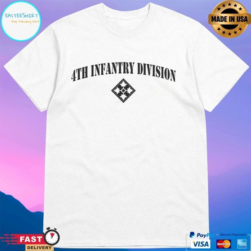 4th Infantry Division Subdued T-shirt