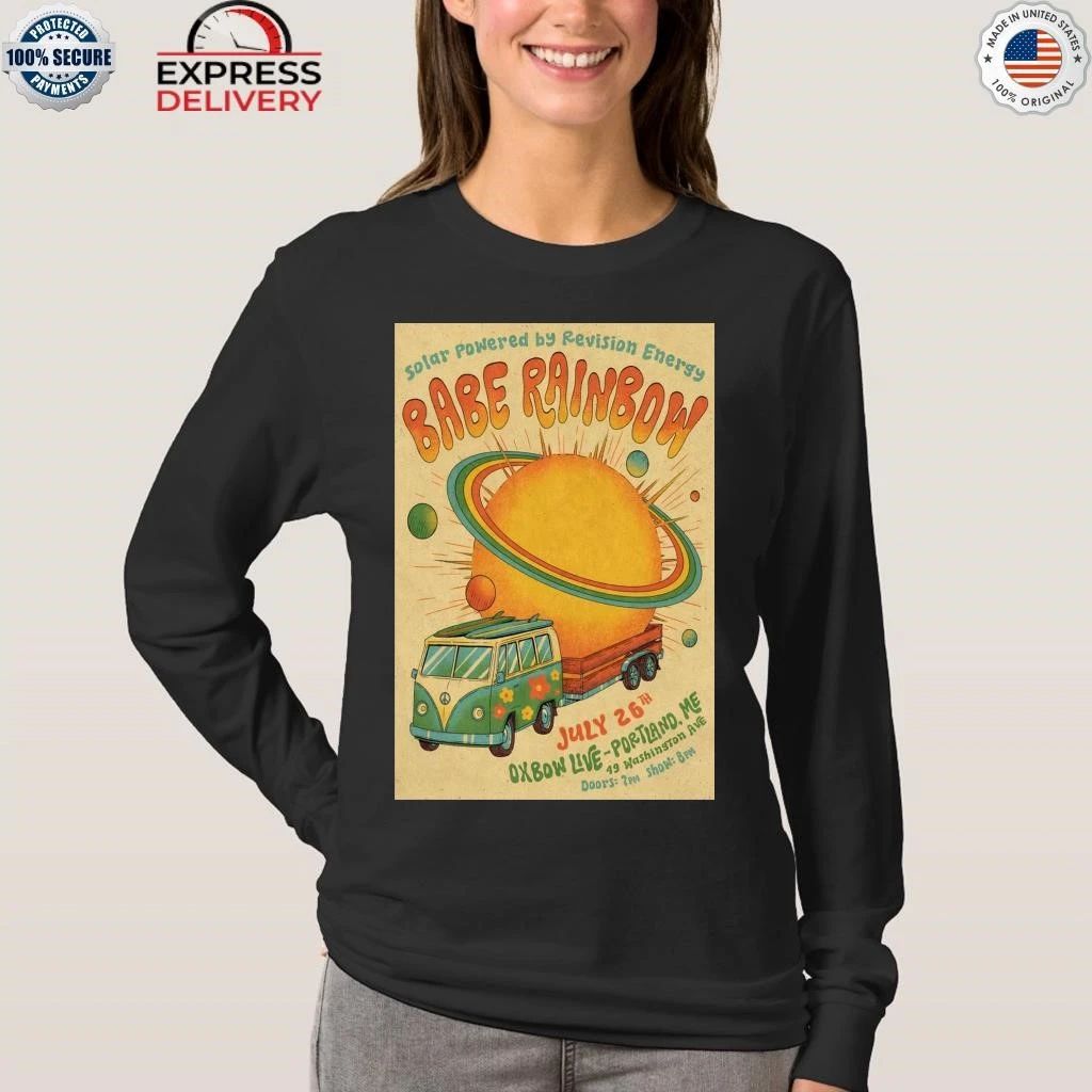 Babe Rainbow In Portland ME On Jul 26 2026 Tour Shirt