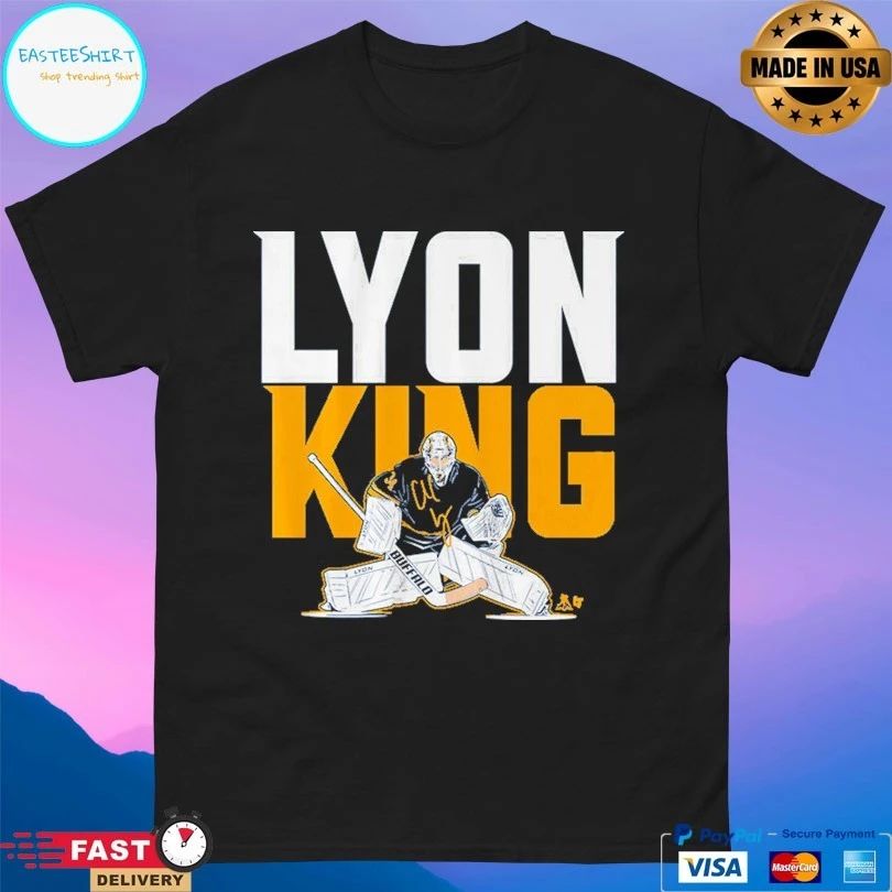 Buffalo Hockey Alex Lyon The Goalie King T-shirt