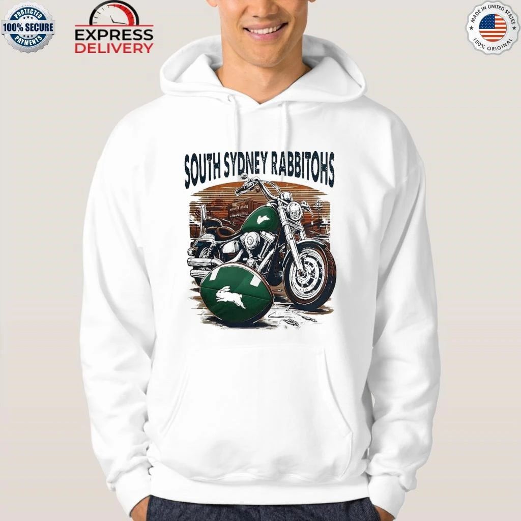 South Sydney Rabbitohs Mix Motorcycle Cool Shirt