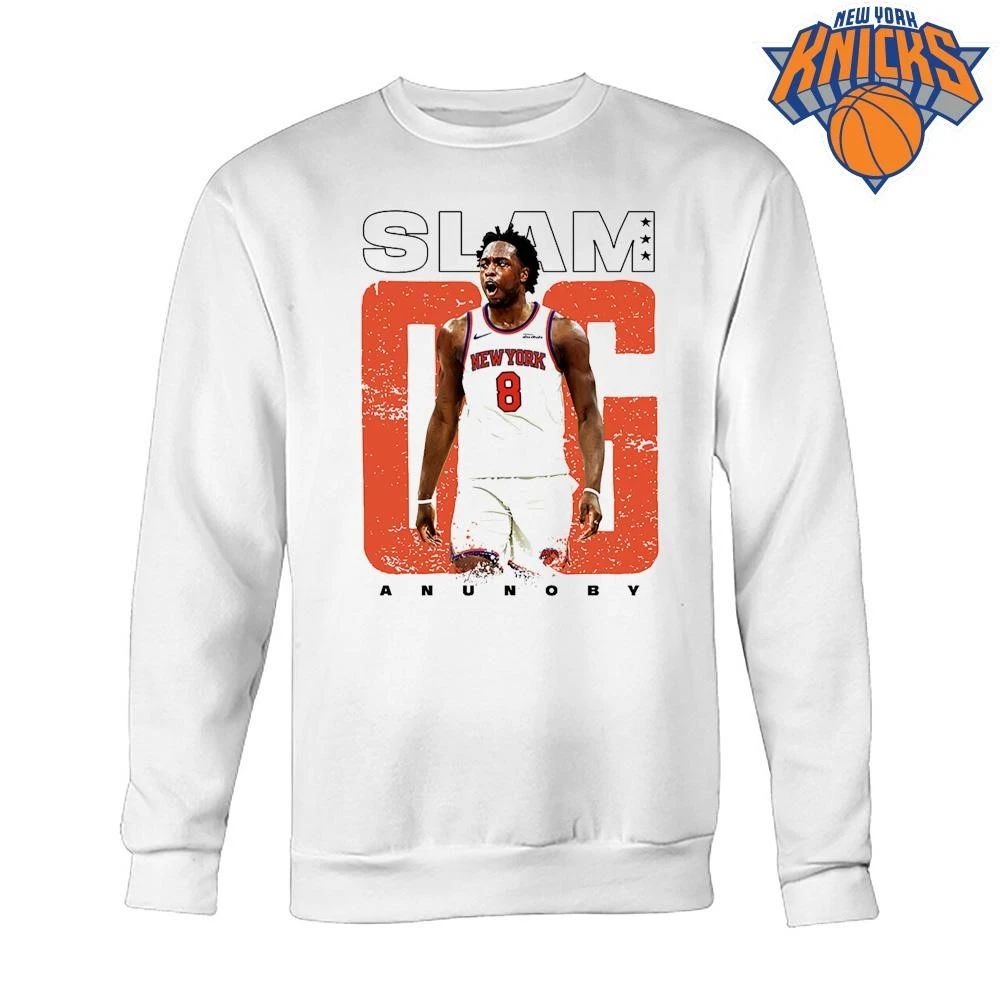 OG Anunoby New York Knicks SLAM Magazine Basketball NBA Finals 2026 Shirt