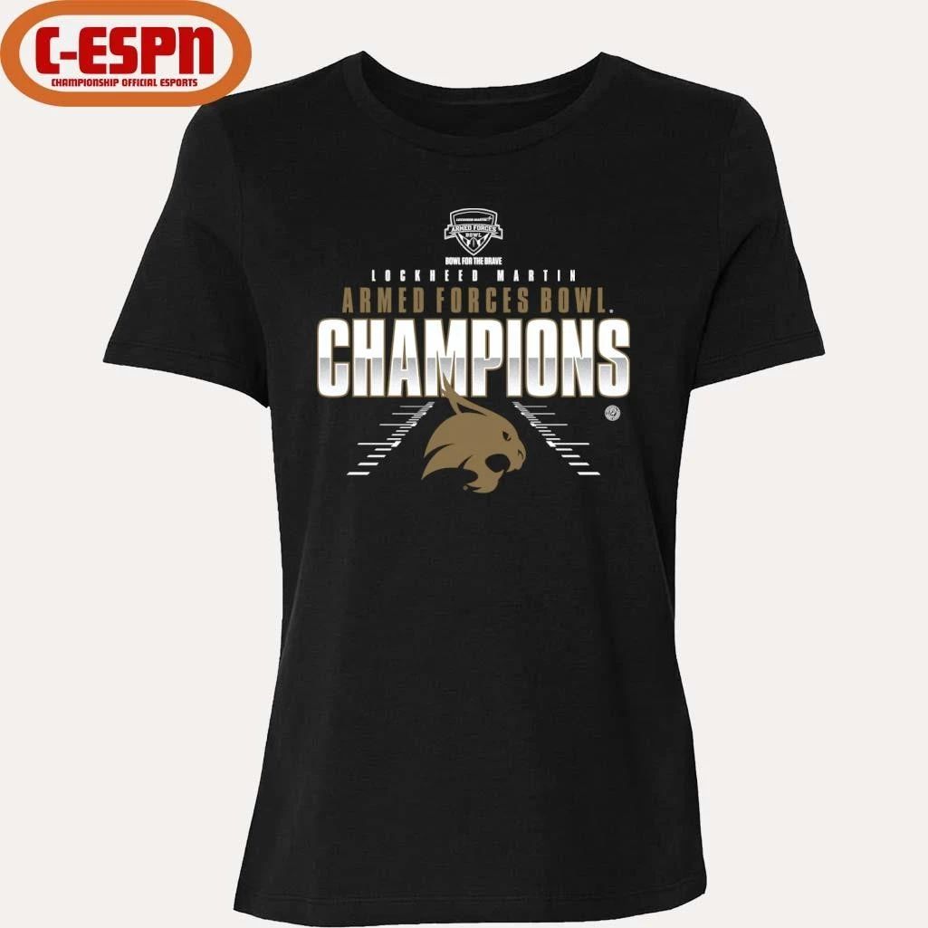 Texas State Football Armed Forces bowl Champions Shirt
