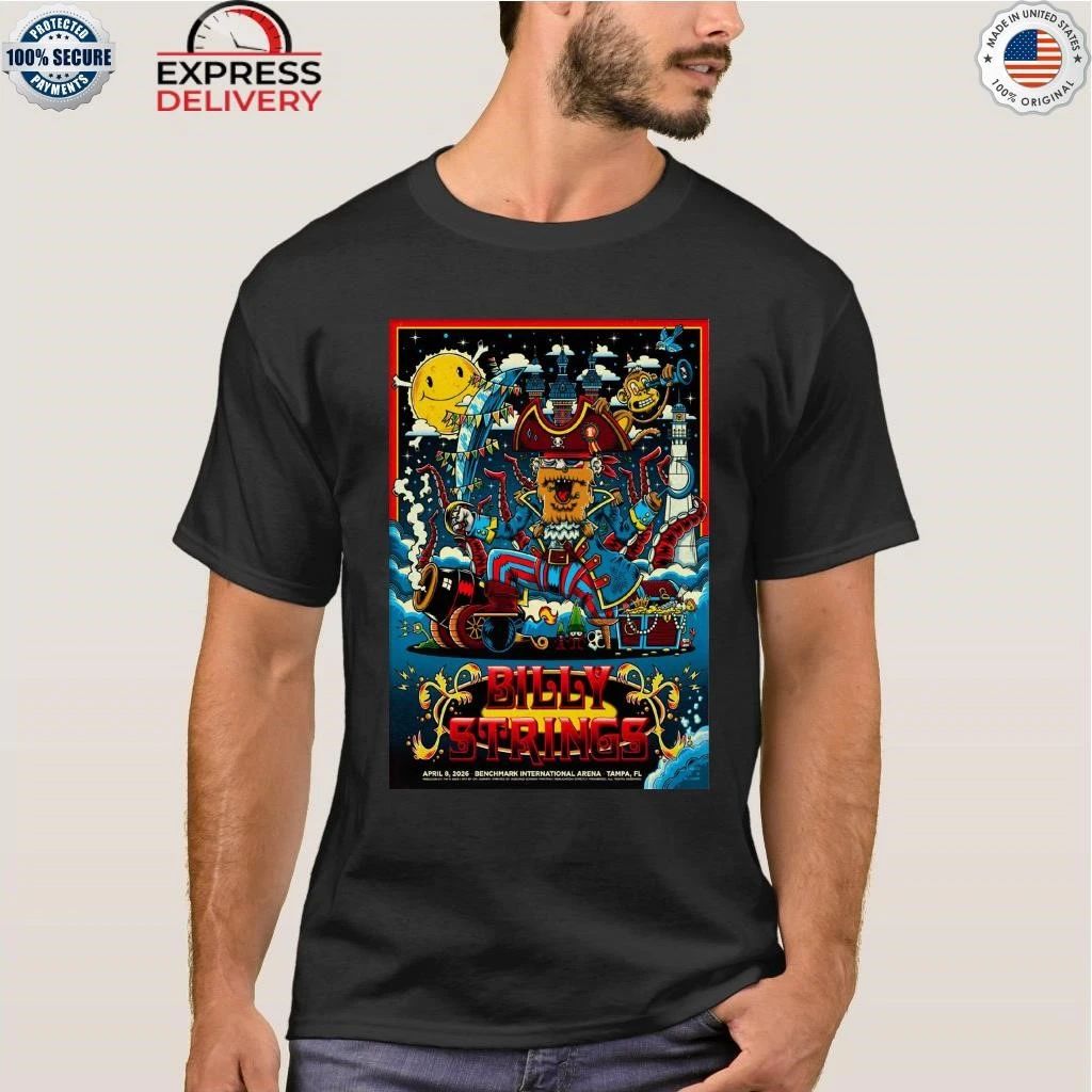 Billy Strings April 8 2026 Benchmark International Arena Tampa FL Shirt