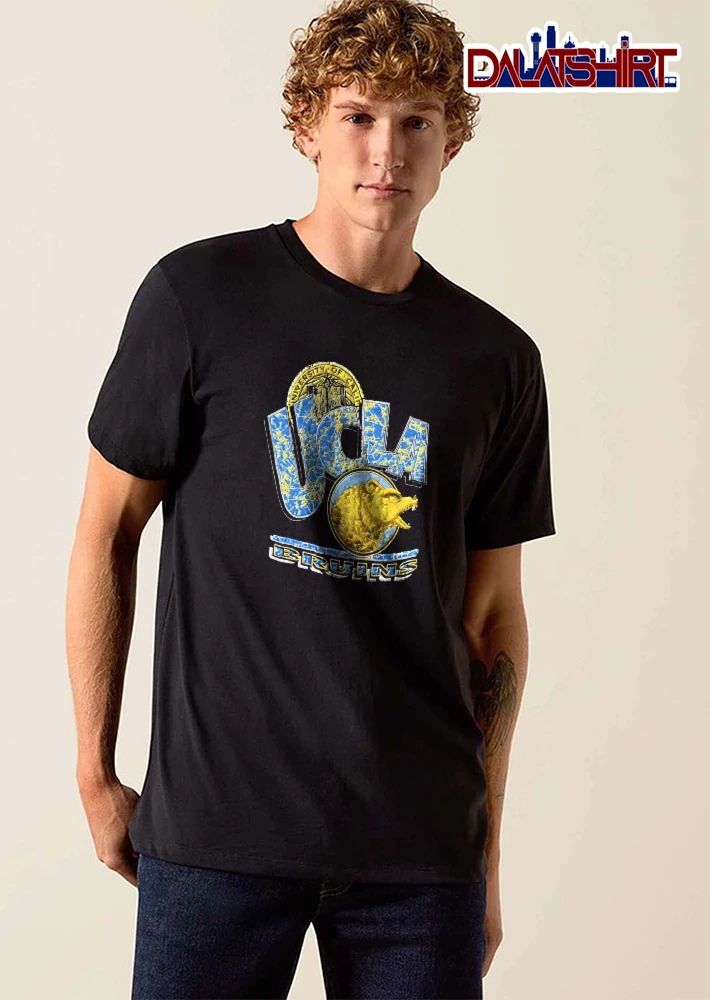 Ucla Bruins NCAA University Of California Distressed Vintage Seal Roaring Bear Head shirt