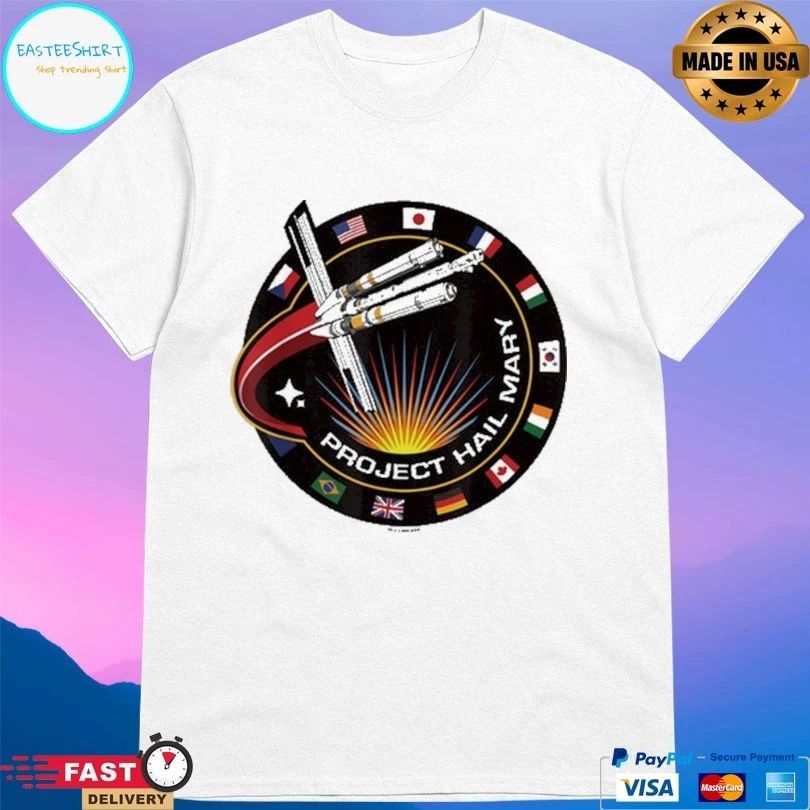 Project Hail Mary Spaceship Mission Badge 2026 T-shirts