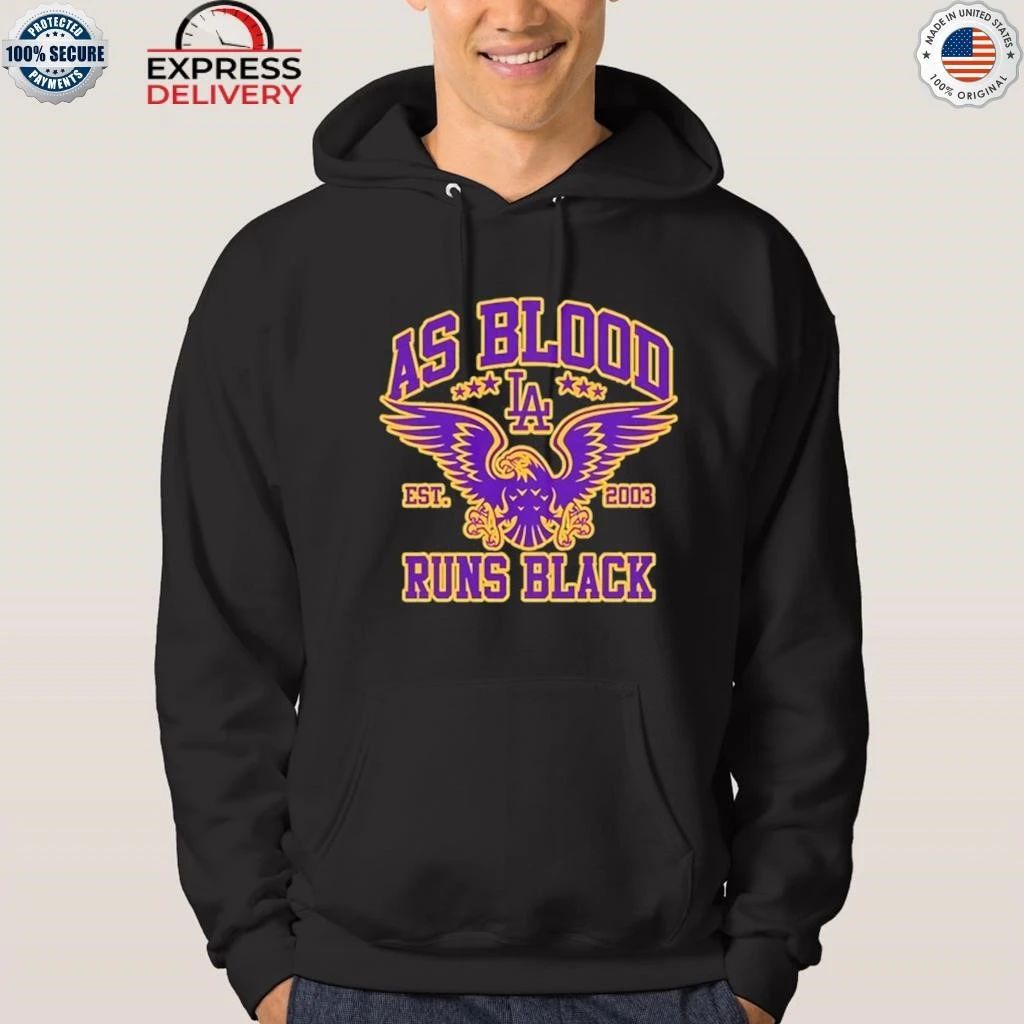 As Blood Runs Black Eagle Crest Shirt