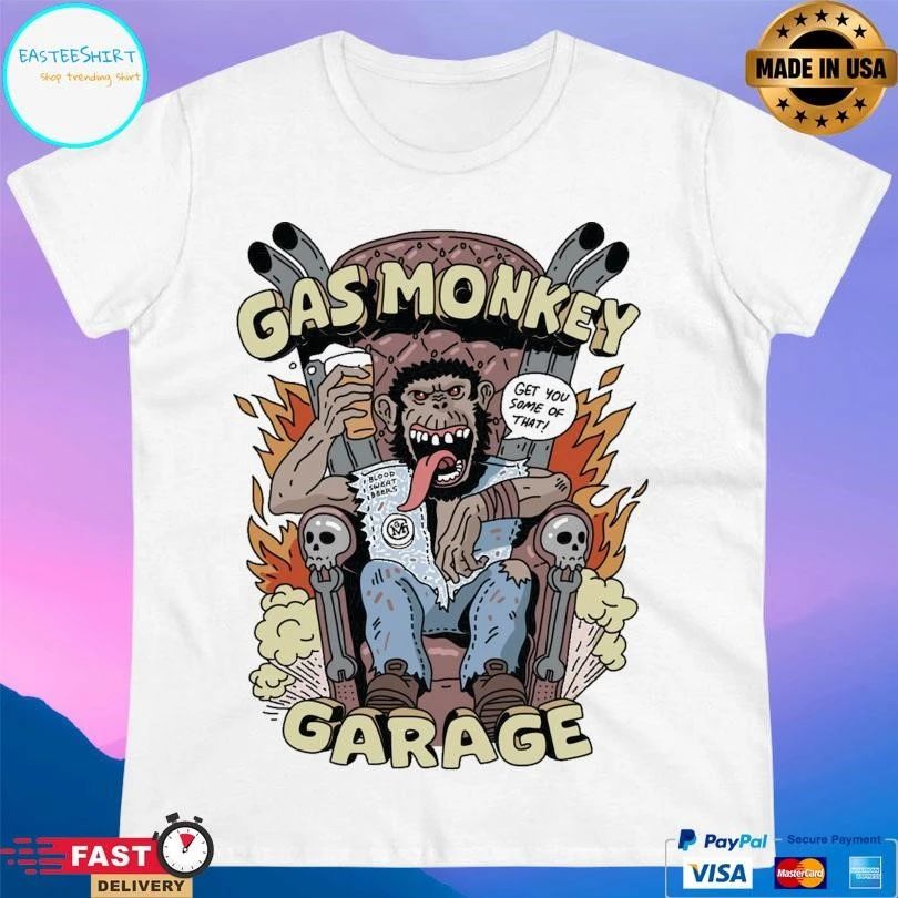 Gas Monkey Garage King Of Chaos T-shirts