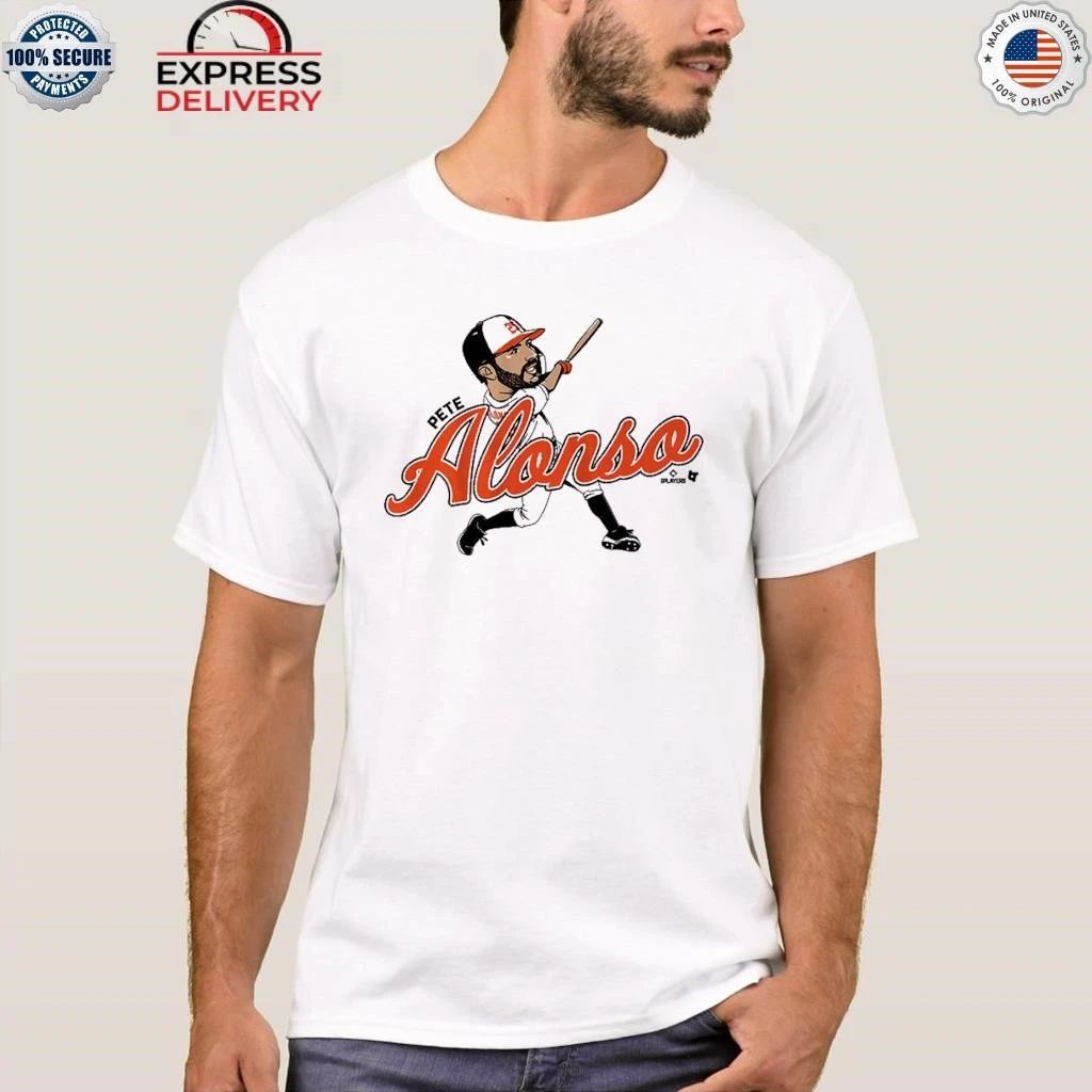 Pete Alonso Baltimore Caricature Shirt