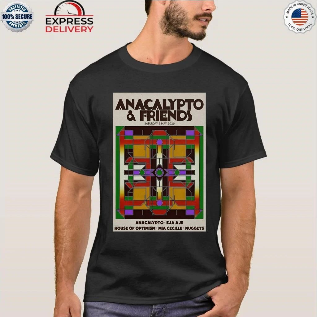 Anacalypto And Friends OT301 Amsterdam NL May 9 2026 Shirt
