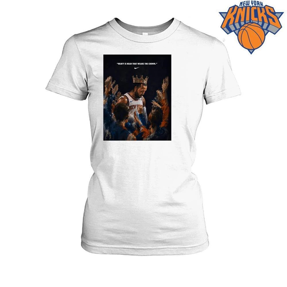 New York Knicks Jalen Brunson Heavy Is The Head That Wears The Crown King NBA Finals 2026 Shirt