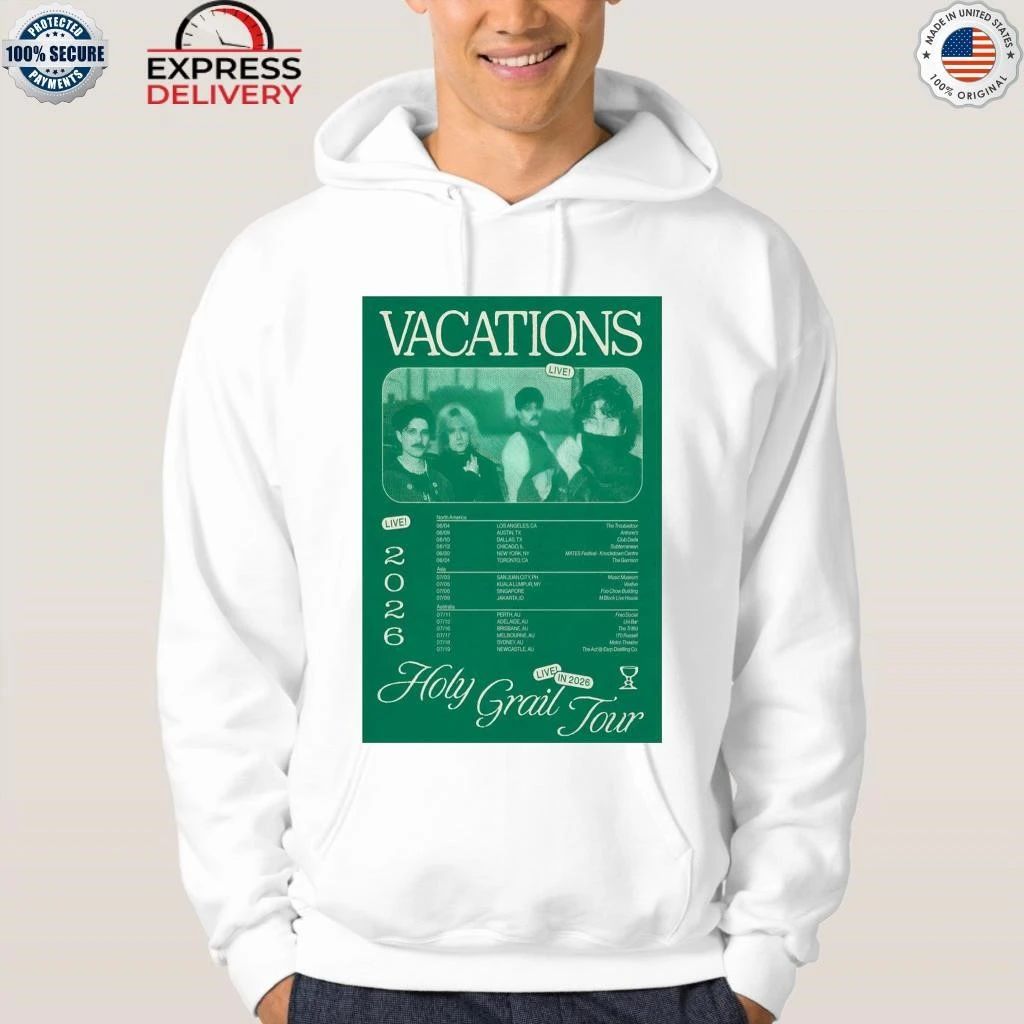 VACATIONS Holy Grail Tour 2026 Shirt