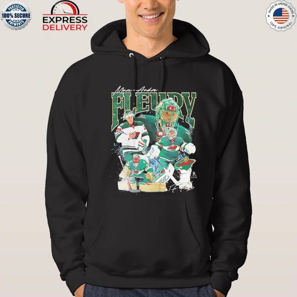 Minnesota Wild Marc Andre Fleury Mitchell Ness Shirt