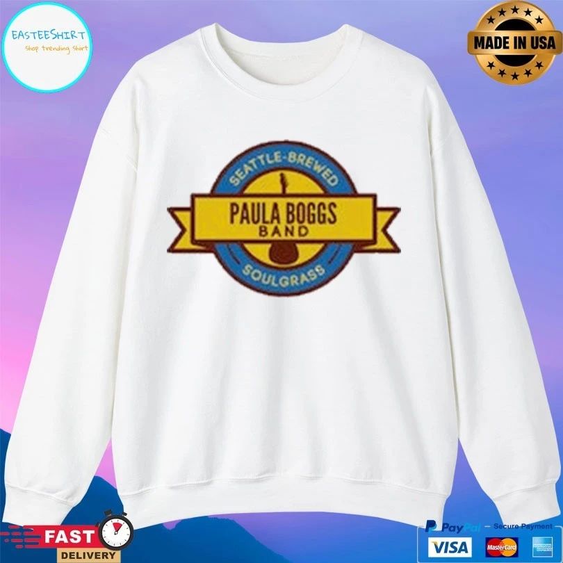 Paula Boggs Band Seattle Brewed Soulgrass T-shirts