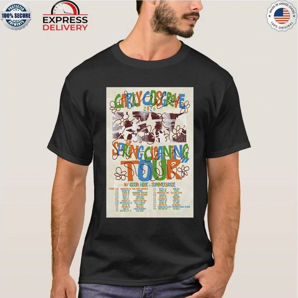 Carly Cosgrove 2026 Tour The Spring Cleaning Shirt