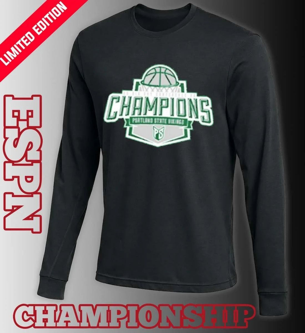 Portland State Men’s Basketball 2026 Big Sky Conference Champions Shirt