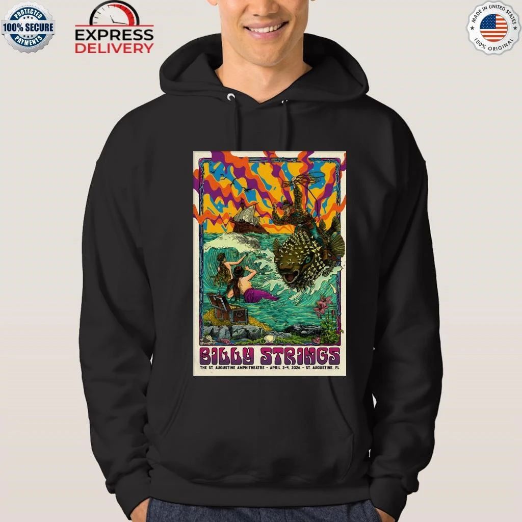 Billy Strings St. Augustine FL On Apr 2-4 2026 Show Shirt