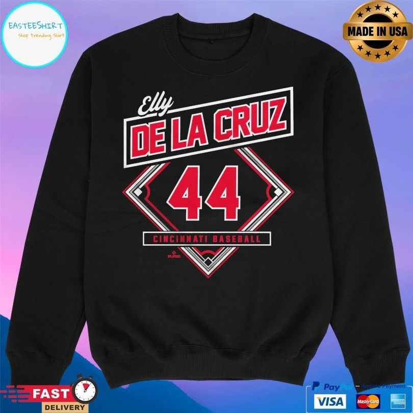Elly De La Cruz 44 Cincinnati Baseball Classic Diamond T-shirts