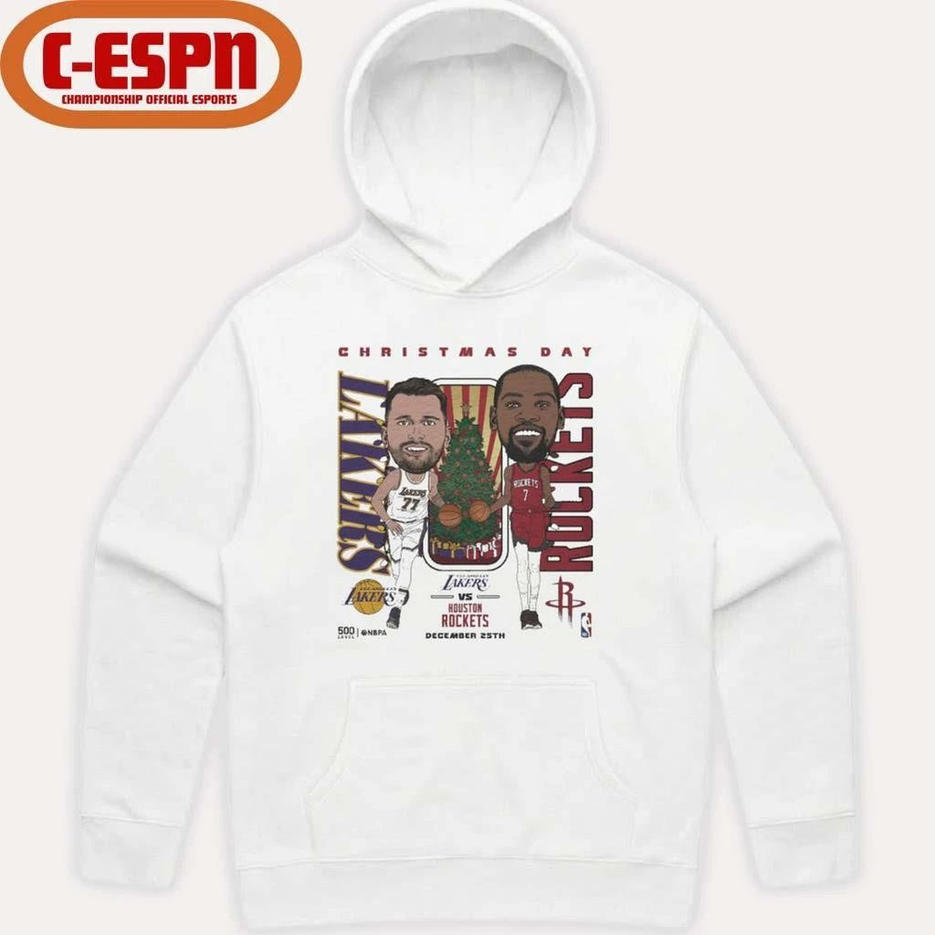 Luka Doncic Vs Kevin Durant 2025 NBA Christmas Day Match Up Shirt
