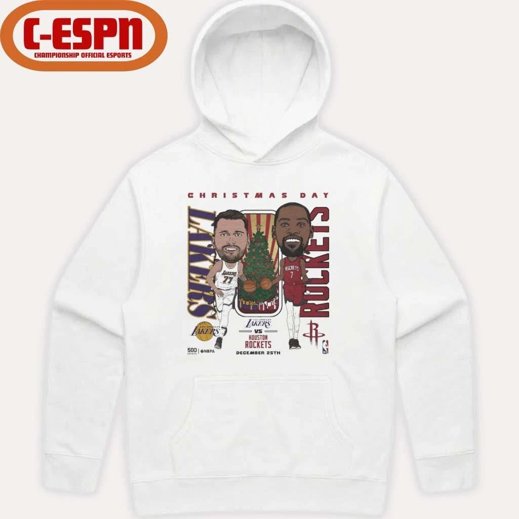 Luka Doncic Vs Kevin Durant 2025 NBA Christmas Day Match Up Shirt