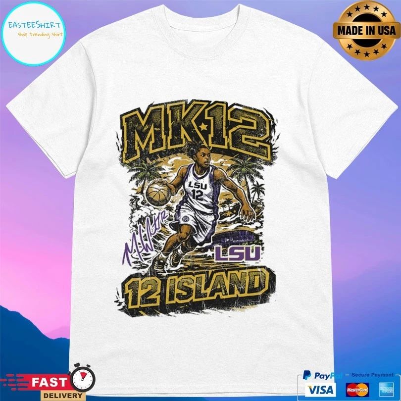 Mikaylah Williams Lsu Mk12 12 Island Signature T-shirts