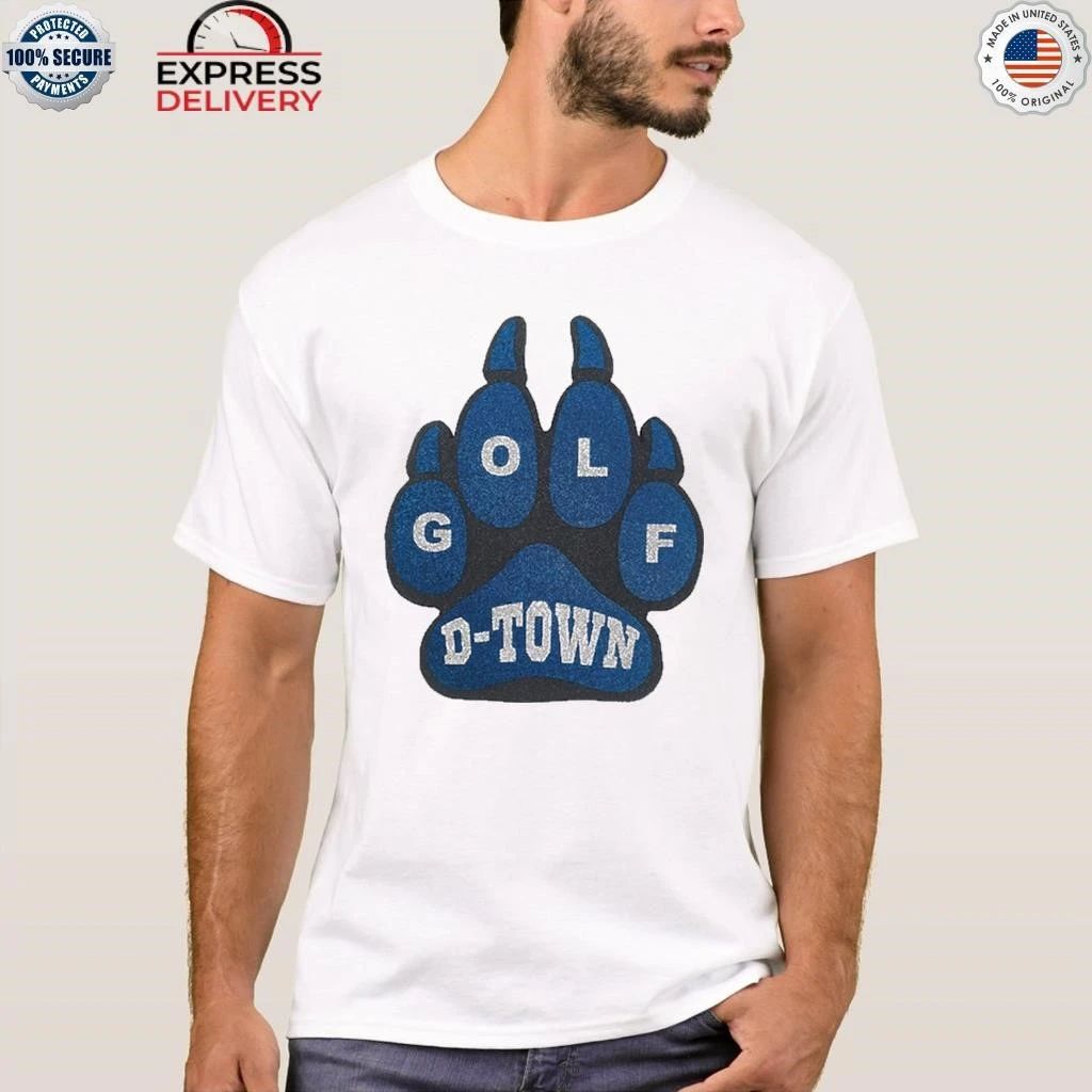 Detroit Lions Golf Wang Foam Paw Shirt