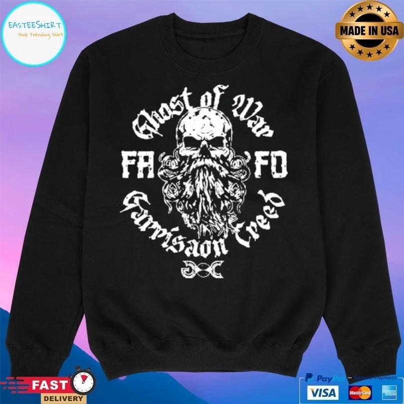 Ghost Of War Fa Fd Garrisaon Creed T-shirts