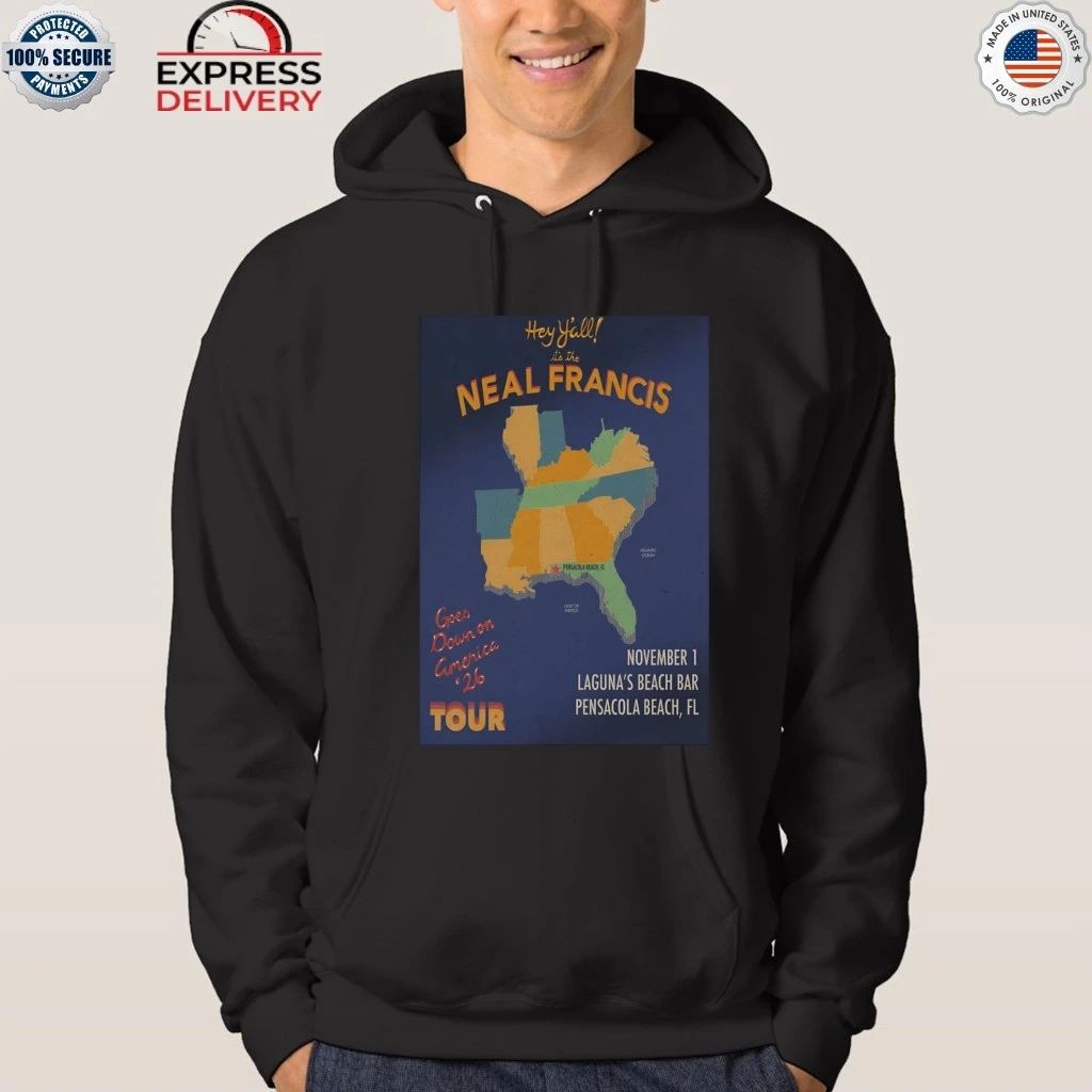 Neal Francis Pensacola Beach FL 11 1 2026 Shirt